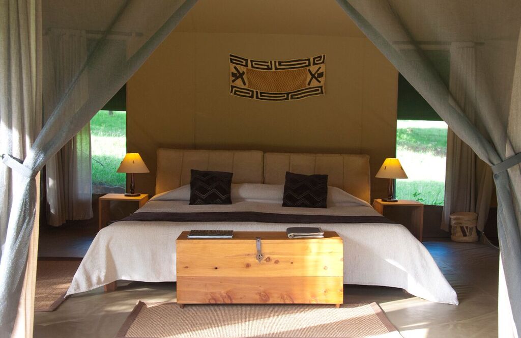 Enkewa Tent interior